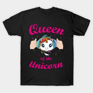 Cute Unicorn Horn Pretty Rainbow Colors Funny Quote T-Shirt